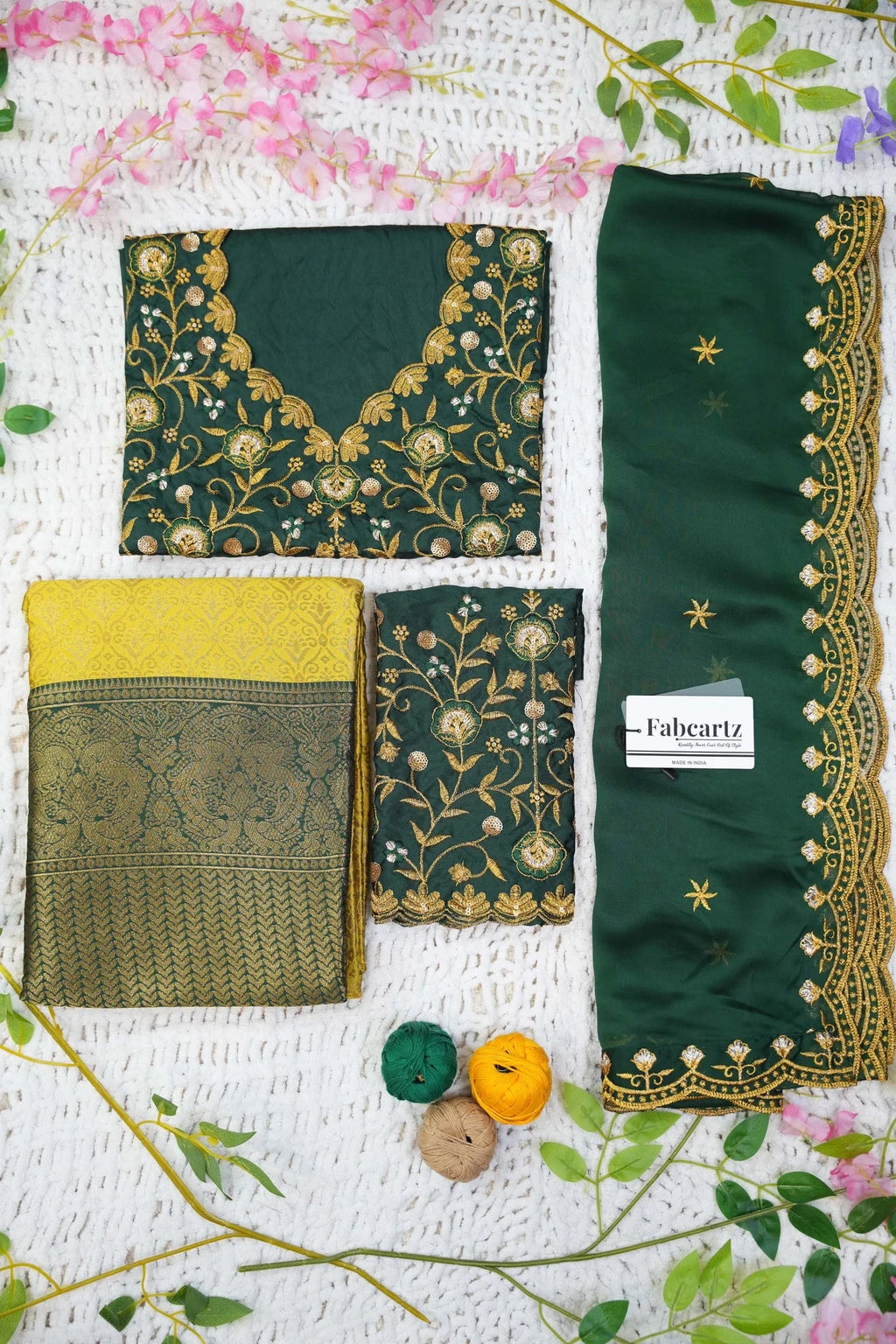 Solid Semi Stitched Lehenga Choli