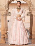 Embroidered Semi Stitched Lehenga Choli
