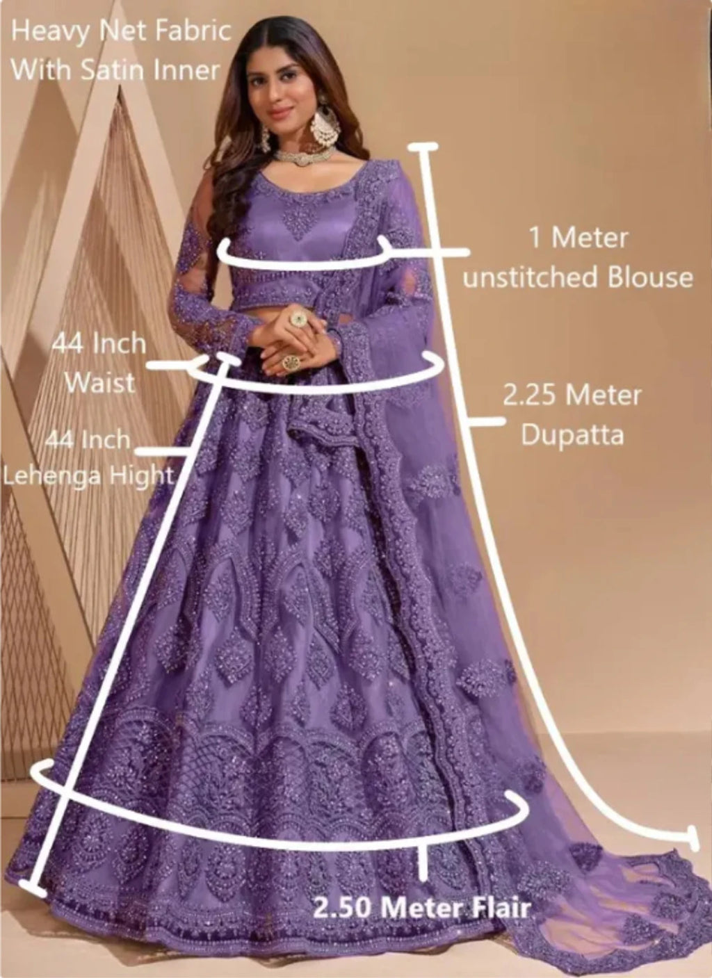 Styloxia Embellished Semi Stitched Lehenga Choli