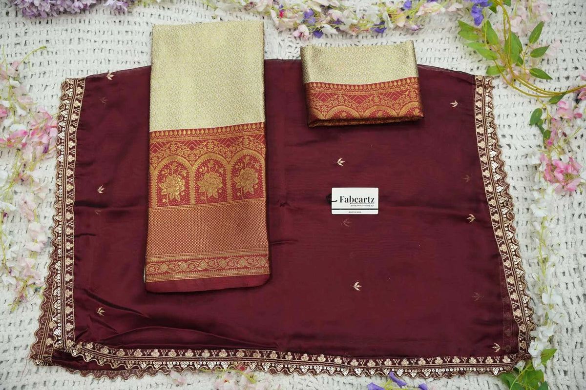 Divastri Solid Semi Stitched Lehenga Choli