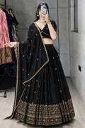 Kedar Fab Embroidered Semi Stitched Lehenga Choli
