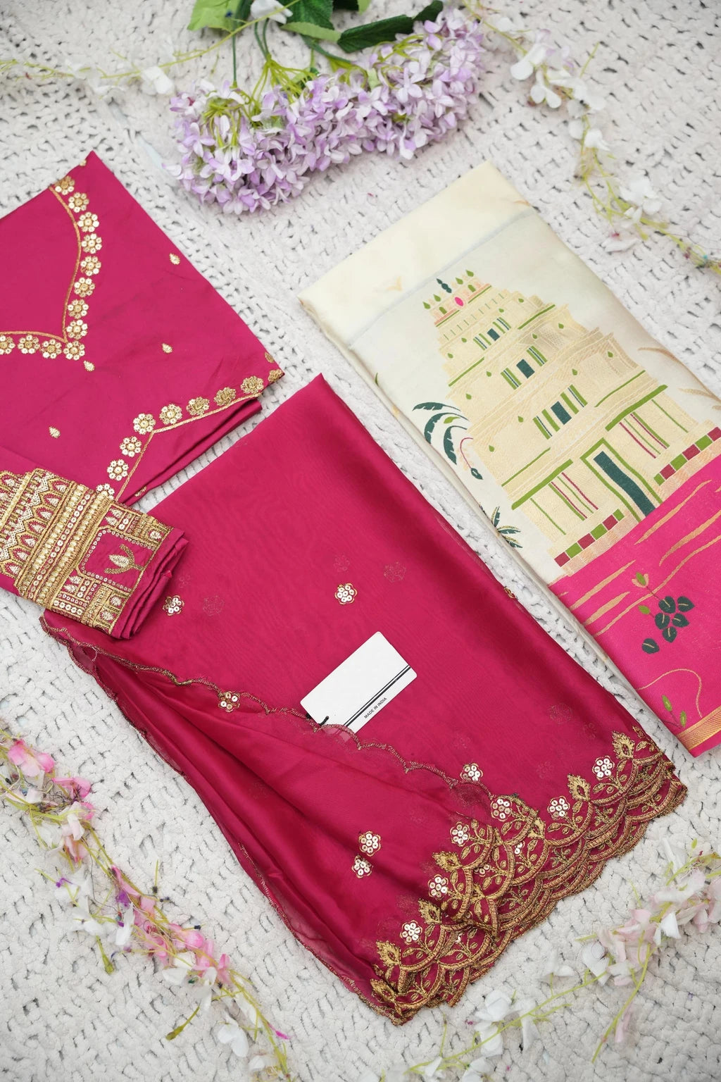 Solid Semi Stitched Lehenga Choli