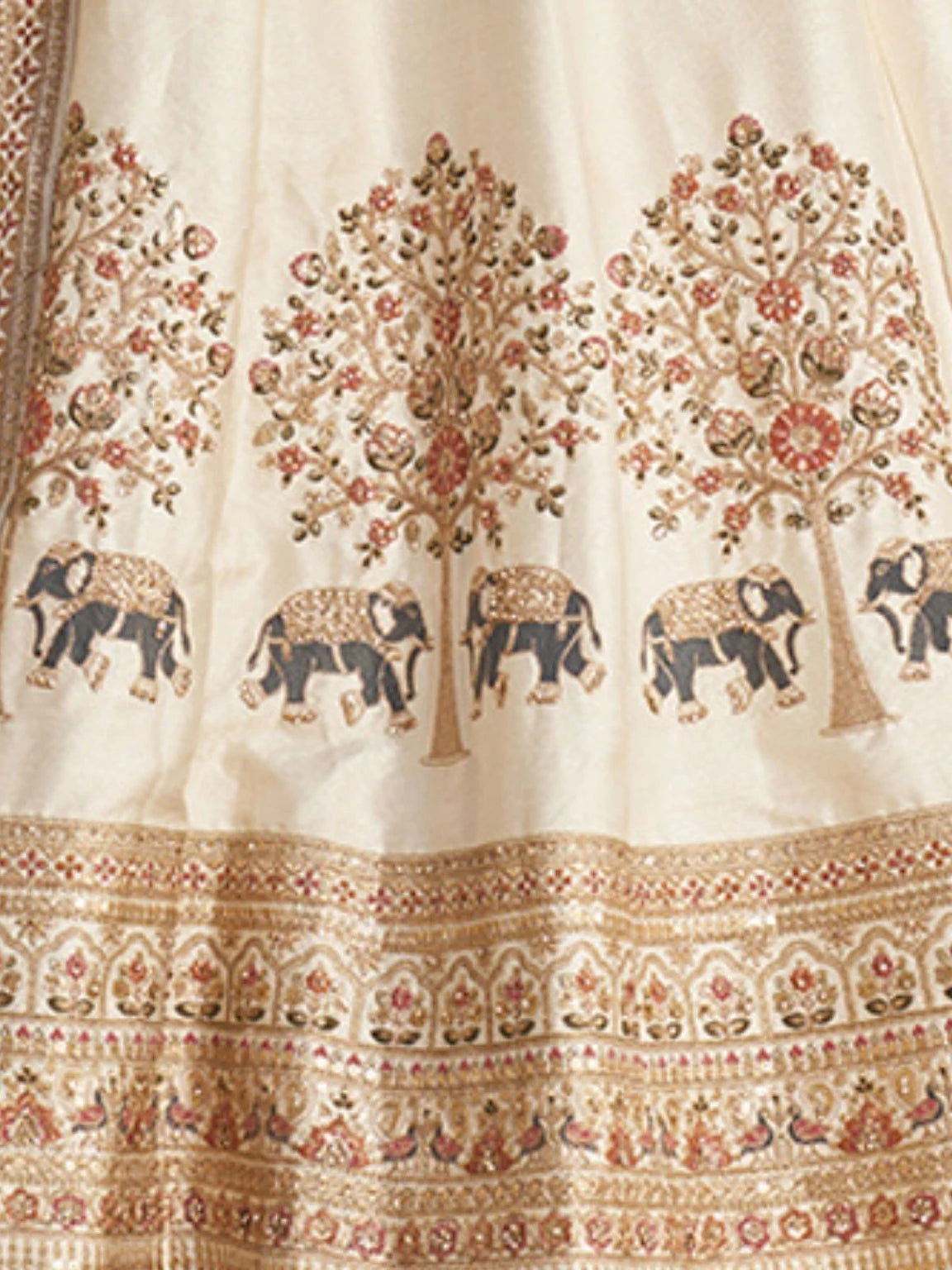 odette Solid Semi Stitched Lehenga Choli