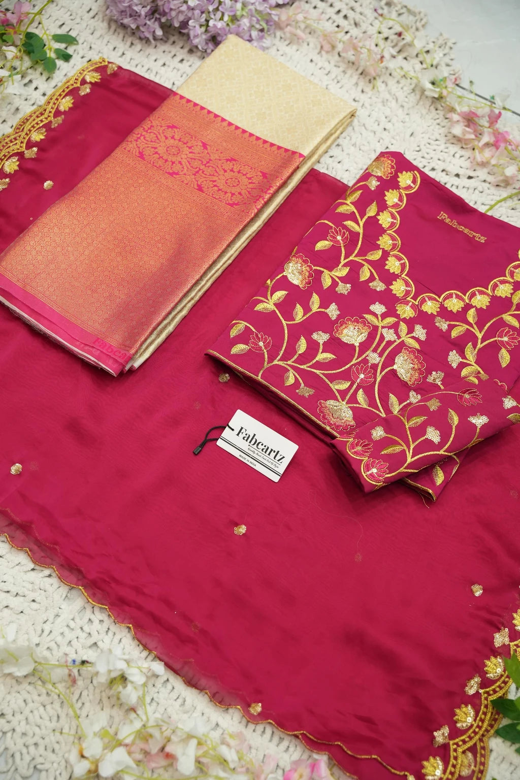 Solid Semi Stitched Lehenga Choli