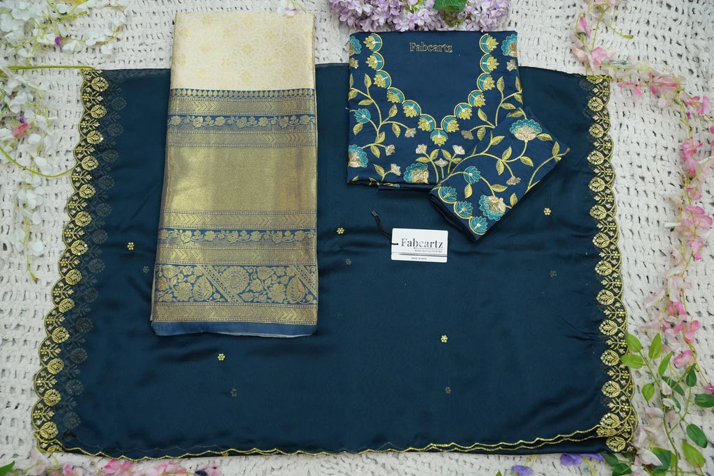 Solid Semi Stitched Lehenga Choli